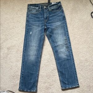 American Eagle Outfitters Men's Medium Blue Straight Jeans